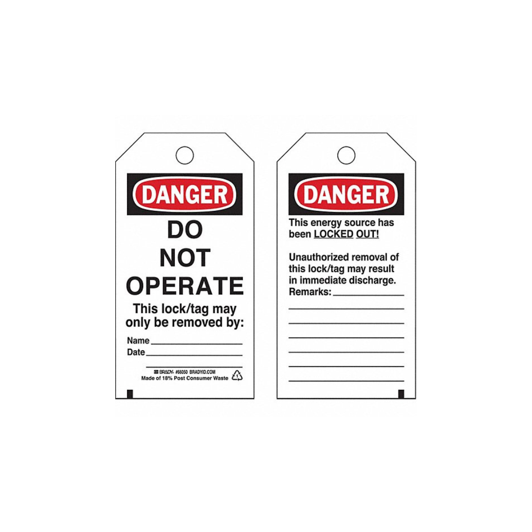 Lockout Tag BWS BD-P01