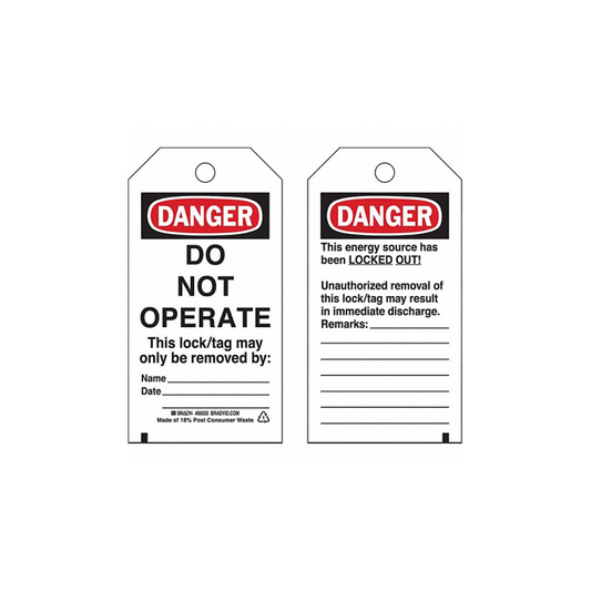 Lockout Tag BWS BD-P01